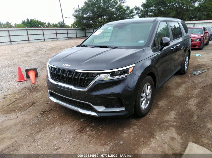2022 KIA CARNIVAL LX/LXS KNDNB4H3XN6169548