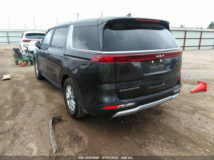 2022 KIA CARNIVAL LX/LXS KNDNB4H3XN6169548