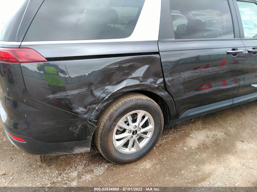 2022 KIA CARNIVAL LX/LXS KNDNB4H3XN6169548