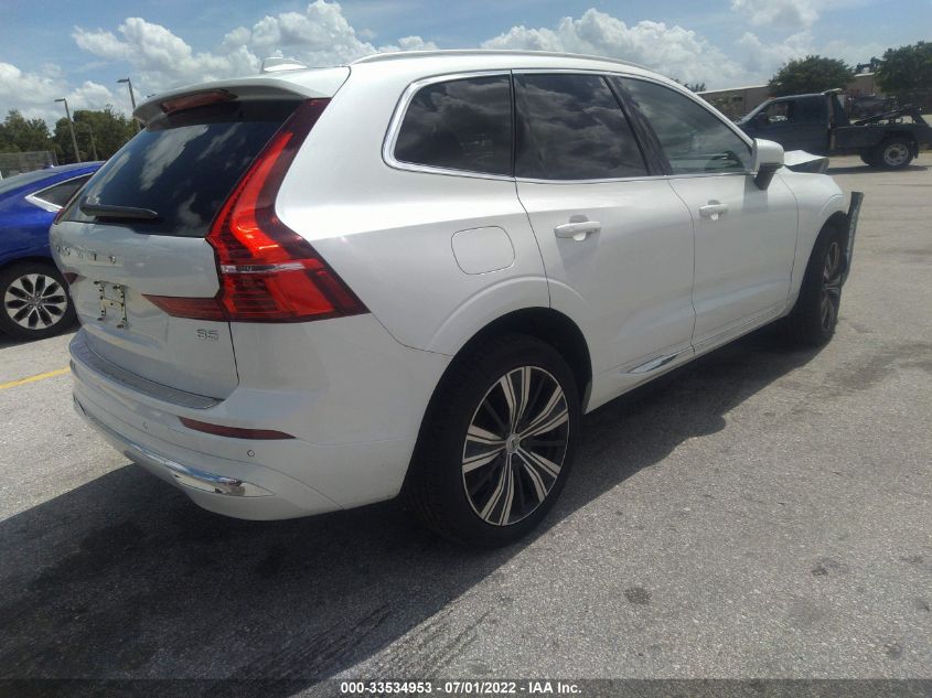 2022 VOLVO XC60 INSCRIPTION YV4L12DL0N1987336