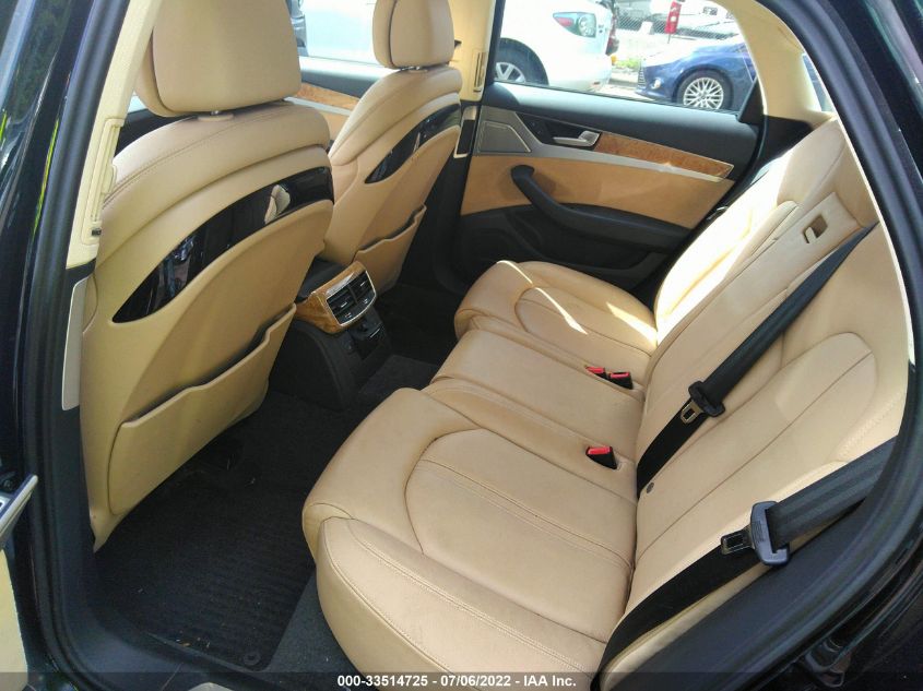 2013 AUDI A8 3.0L WAUAGAFD5DN015681