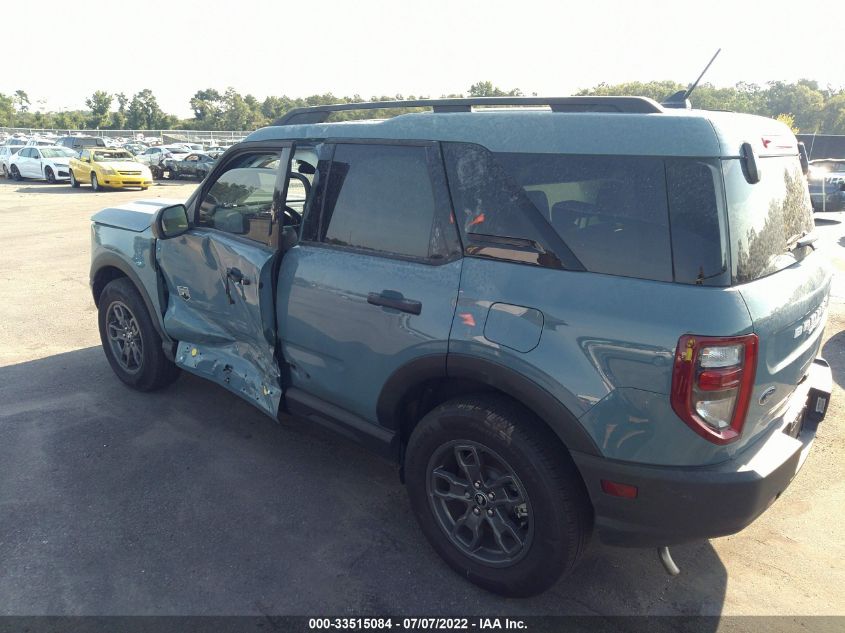 2021 FORD BRONCO SPORT BIG BEND 3FMCR9B67MRB01496