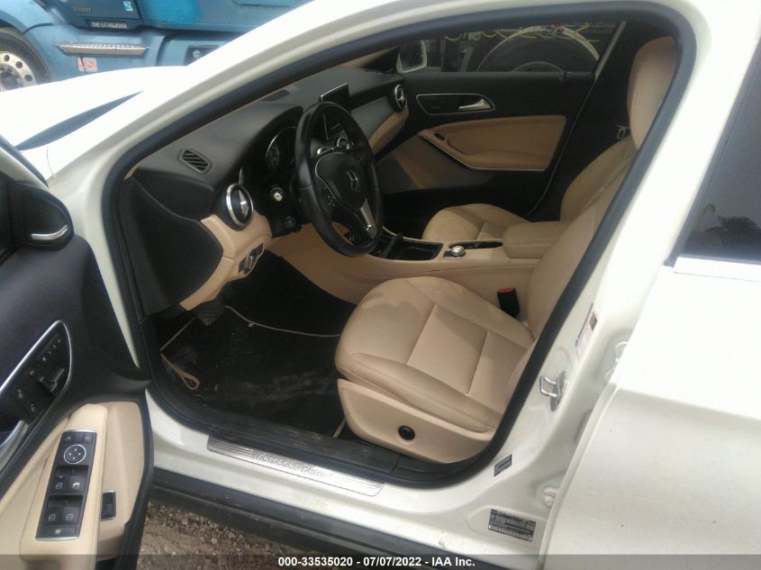 2015 MERCEDES-BENZ GLA-CLASS GLA 250 WDCTG4GB5FJ105640