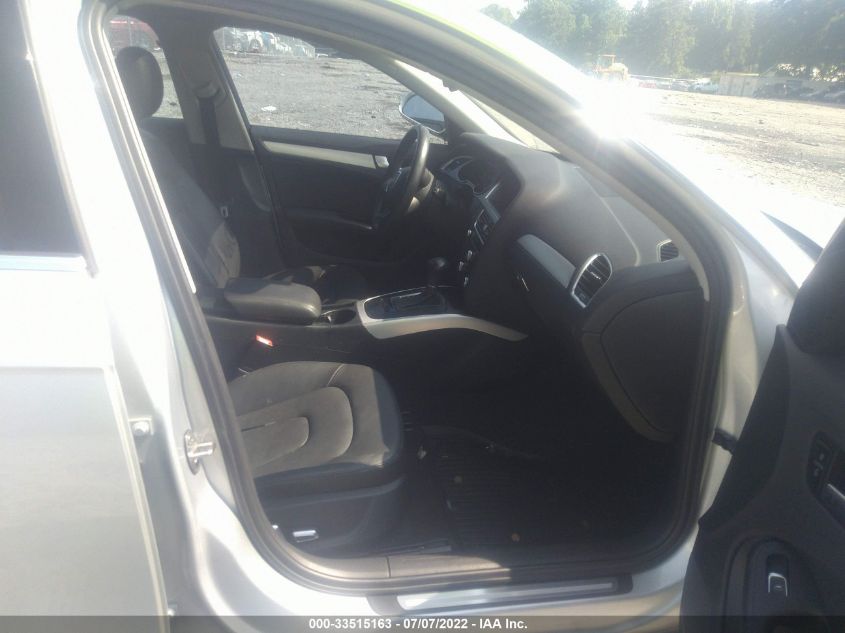 2013 AUDI A4 PREMIUM PLUS WAUEFAFL0DA047389