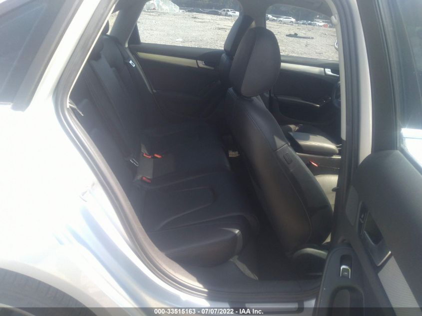 2013 AUDI A4 PREMIUM PLUS WAUEFAFL0DA047389