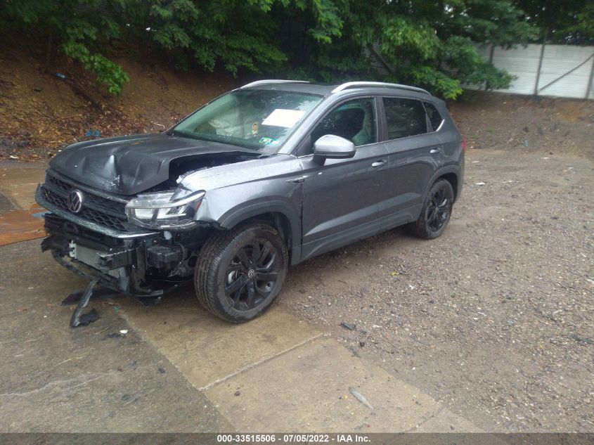 2022 VOLKSWAGEN TAOS SE 3VVLX7B21NM020943