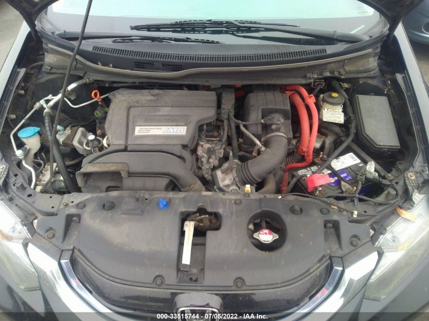 2013 HONDA CIVIC HYBRID 19XFB4F34DE203841