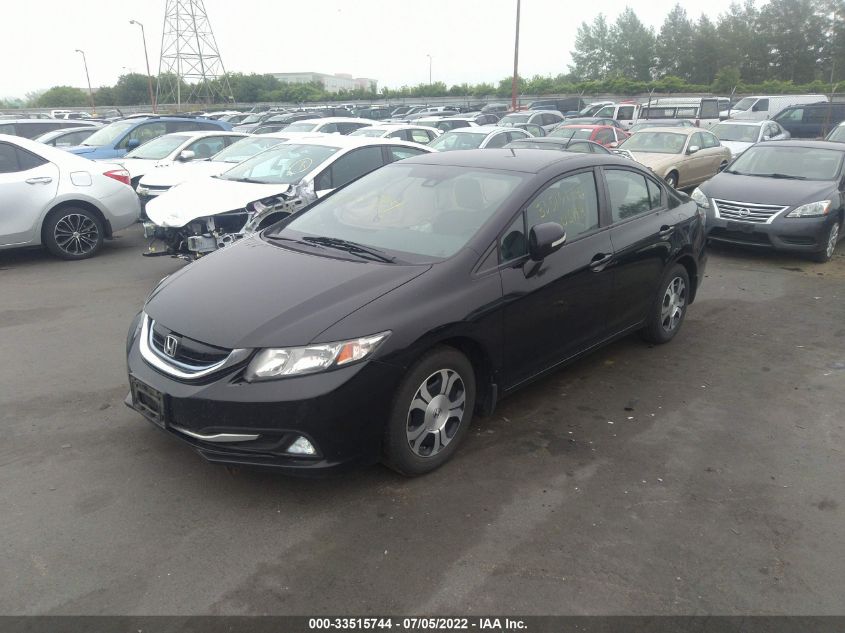 2013 HONDA CIVIC HYBRID 19XFB4F34DE203841