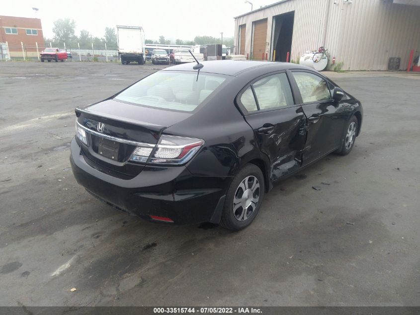 2013 HONDA CIVIC HYBRID 19XFB4F34DE203841