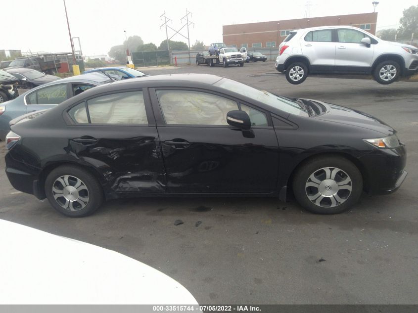 2013 HONDA CIVIC HYBRID 19XFB4F34DE203841