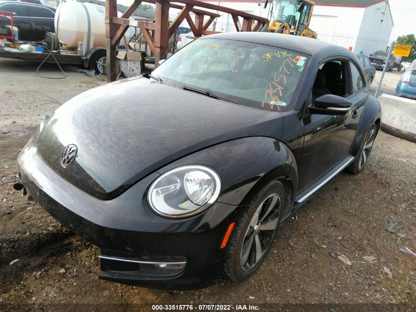 2013 VOLKSWAGEN BEETLE COUPE TURBO 3VWVA7AT6DM656739