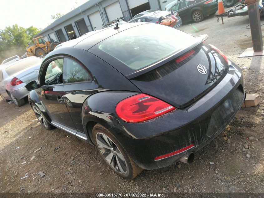 2013 VOLKSWAGEN BEETLE COUPE TURBO 3VWVA7AT6DM656739