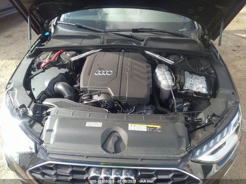 2022 AUDI A4 SEDAN S LINE PREMIUM PLUS WAUEAAF46NN008890