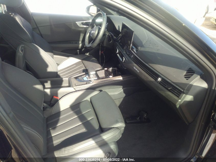 2022 AUDI A4 SEDAN S LINE PREMIUM PLUS WAUEAAF46NN008890