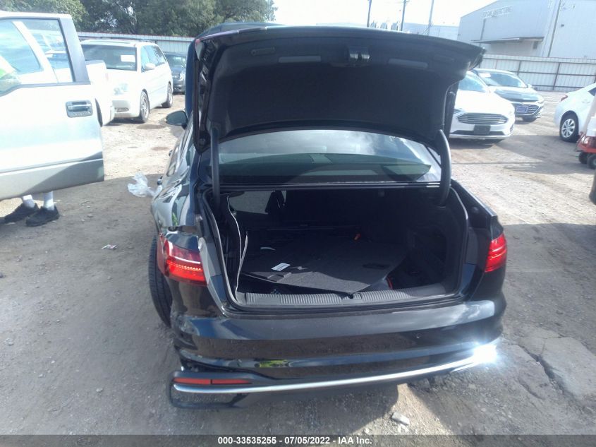 2022 AUDI A4 SEDAN S LINE PREMIUM PLUS WAUEAAF46NN008890