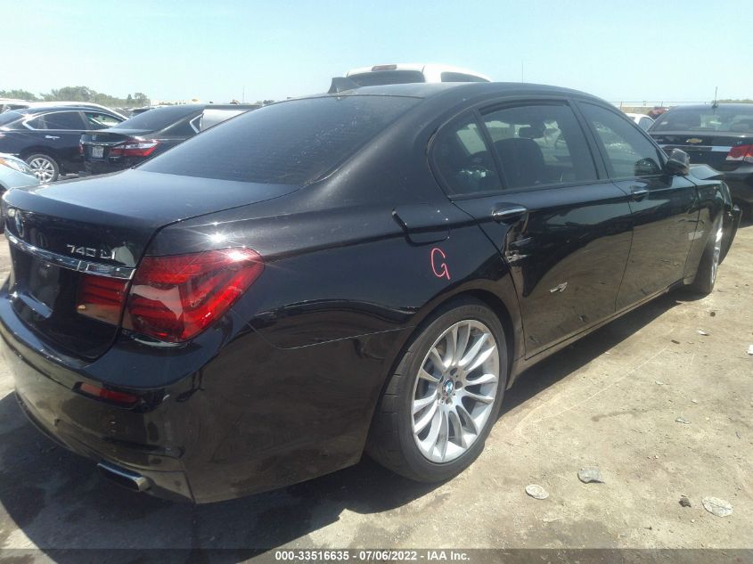 2014 BMW 7 SERIES 740LI XDRIVE WBAYF4C59ED282121