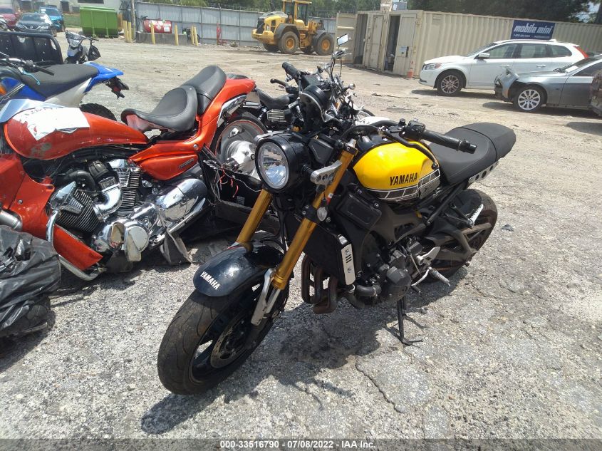 2016 YAMAHA XSR900 60TH ANNIVERSARY JYARN47E1GA000476
