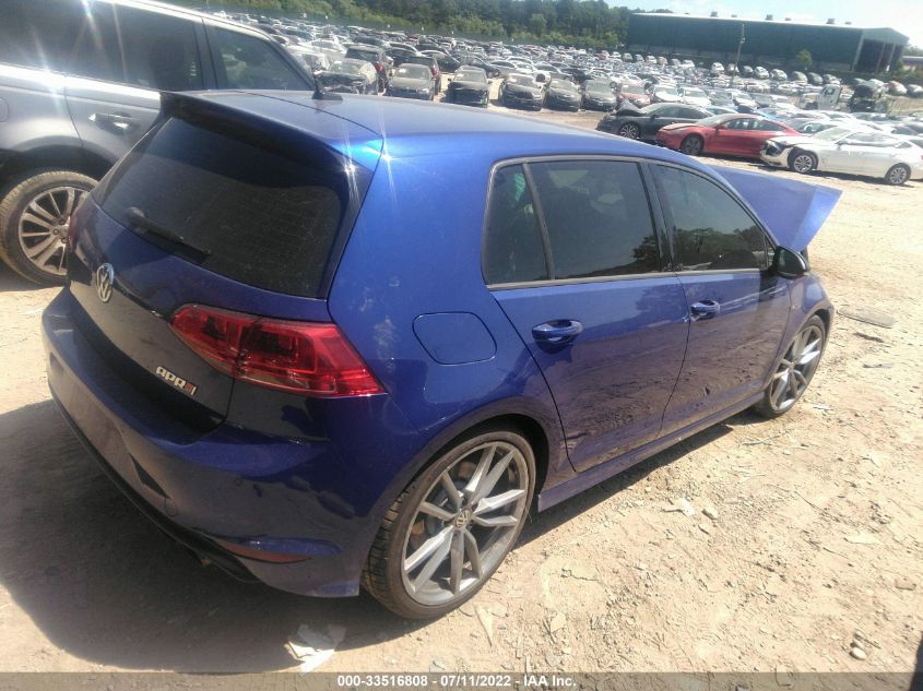 2016 VOLKSWAGEN GOLF R WVWLF7AU0GW291628
