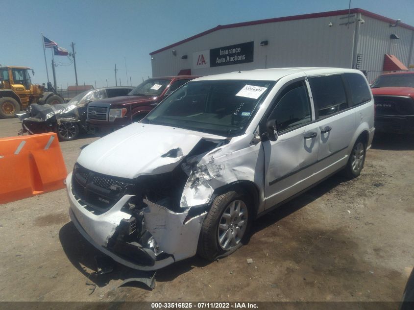 2014 RAM CARGO VAN TRADESMAN 2C4RRGAG2ER327613