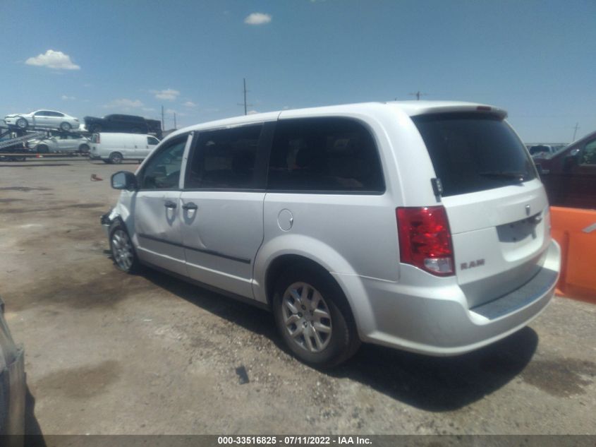 2014 RAM CARGO VAN TRADESMAN 2C4RRGAG2ER327613
