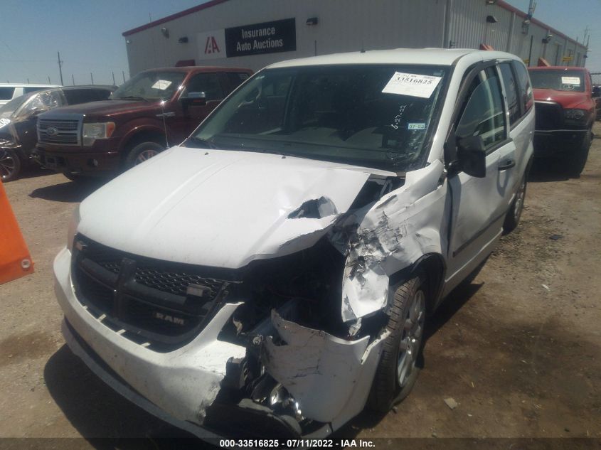 2014 RAM CARGO VAN TRADESMAN 2C4RRGAG2ER327613