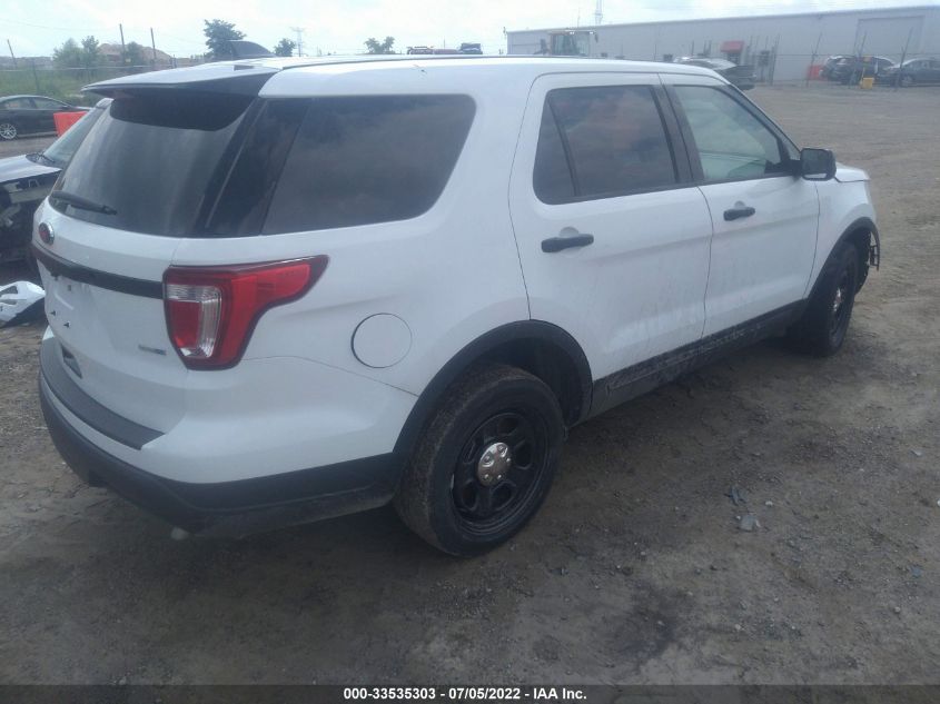 2019 FORD POLICE INTERCEPTOR 1FM5K8AR7KGB28320
