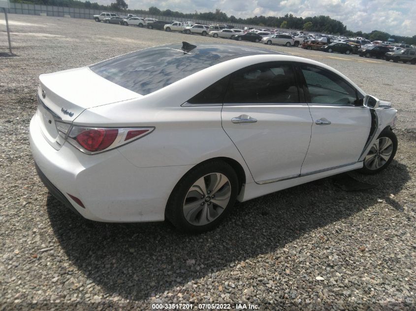 2015 HYUNDAI SONATA HYBRID LIMITED KMHEC4A44FA122736