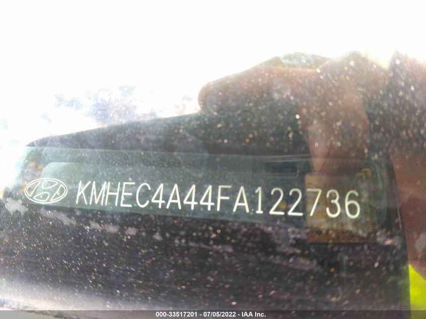 2015 HYUNDAI SONATA HYBRID LIMITED KMHEC4A44FA122736