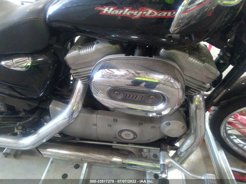 2007 HARLEY-DAVIDSON XL883 C 1HD4CP2187K465534