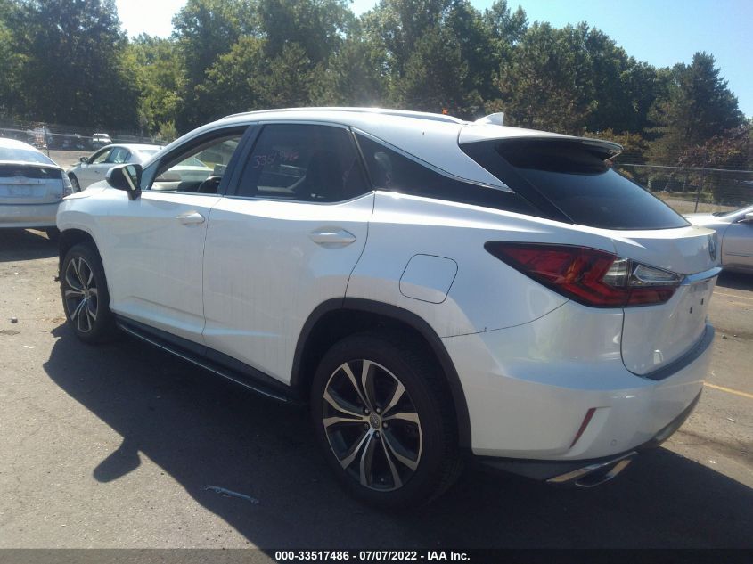 2017 LEXUS RX RX 350 JTJBZMCA9H2021176