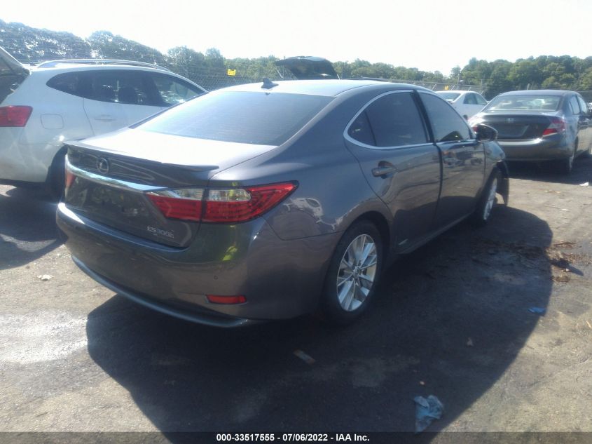 2013 LEXUS ES 300H HYBRID JTHBW1GG5D2020611