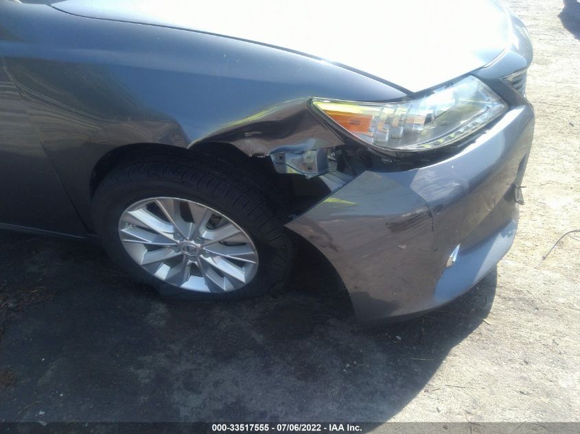 2013 LEXUS ES 300H HYBRID JTHBW1GG5D2020611