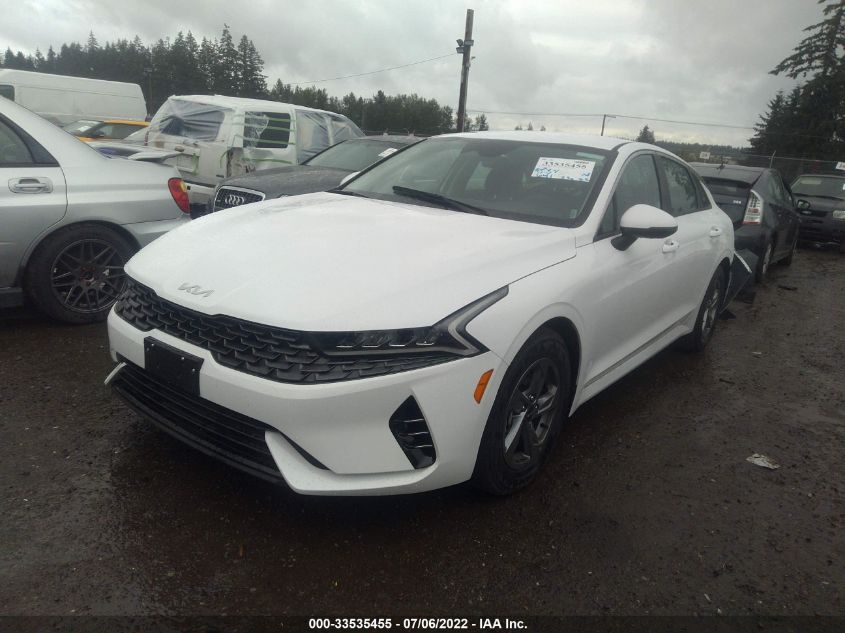2022 KIA K5 LXS 5XXG14J22NG152225