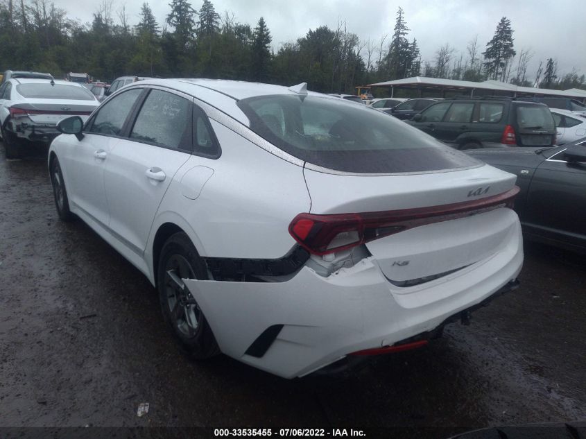 2022 KIA K5 LXS 5XXG14J22NG152225