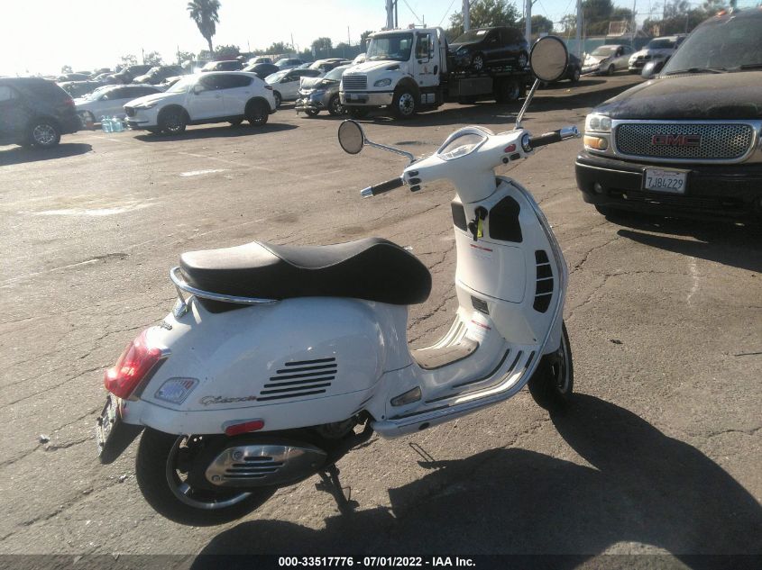 2017 VESPA GTS 300 SUPER ZAPM459L3H5101742