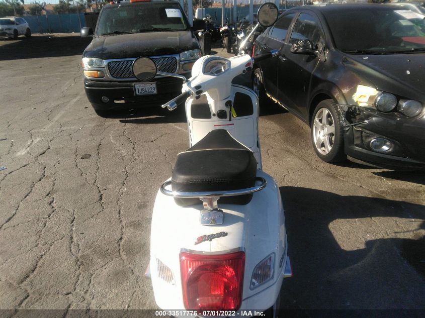 2017 VESPA GTS 300 SUPER ZAPM459L3H5101742
