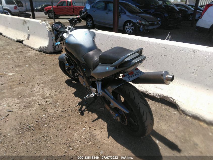 2006 SUZUKI SV650 JS1VP53A462100435