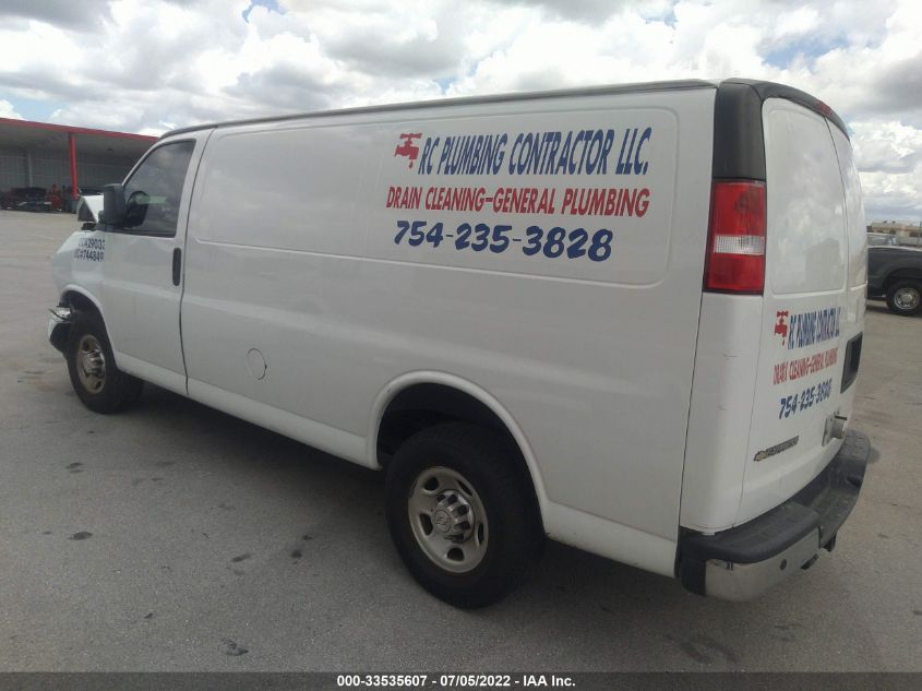 2019 CHEVROLET EXPRESS CARGO VAN 1GCWGAFPXK1314994