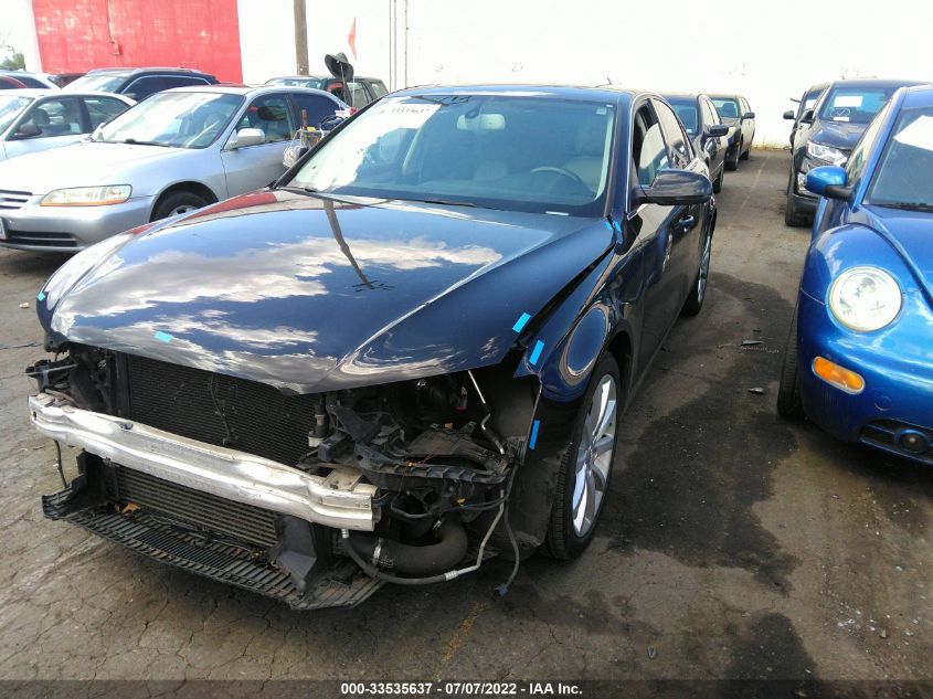 2013 AUDI A4 PREMIUM PLUS WAUEFAFLXDA168723