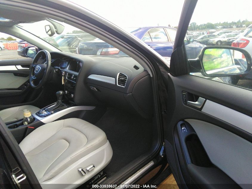 2013 AUDI A4 PREMIUM PLUS WAUEFAFLXDA168723