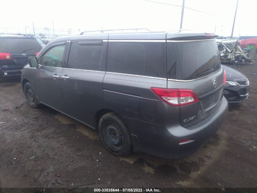 2014 NISSAN QUEST S JN8AE2KP4E9107670