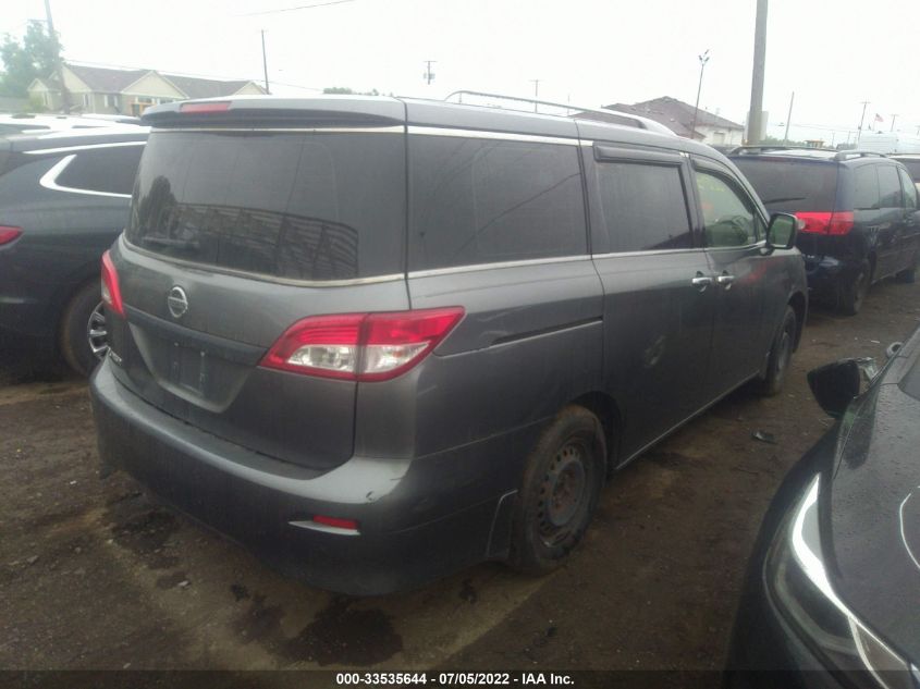 2014 NISSAN QUEST S JN8AE2KP4E9107670