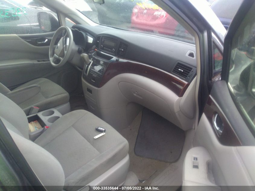 2014 NISSAN QUEST S JN8AE2KP4E9107670