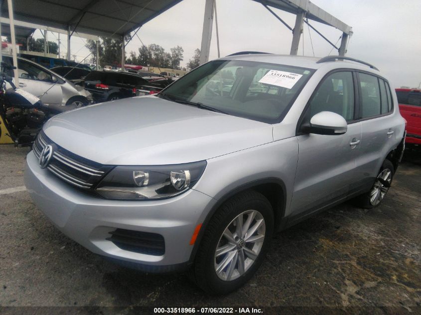 2018 VOLKSWAGEN TIGUAN LIMITED WVGBV7AX4JK004052