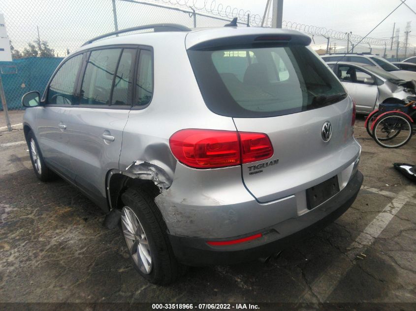 2018 VOLKSWAGEN TIGUAN LIMITED WVGBV7AX4JK004052