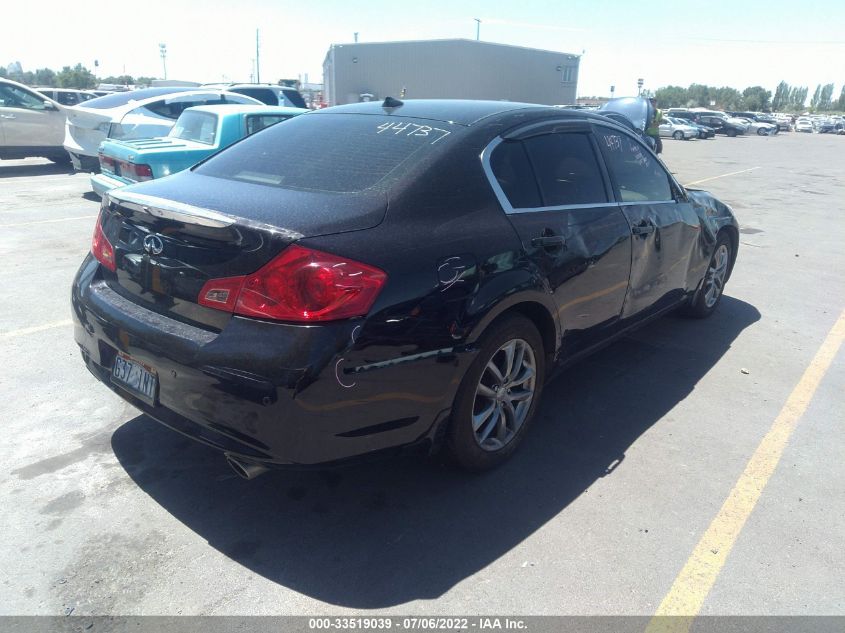 2013 INFINITI G37 SEDAN X JN1CV6AR3DM760536