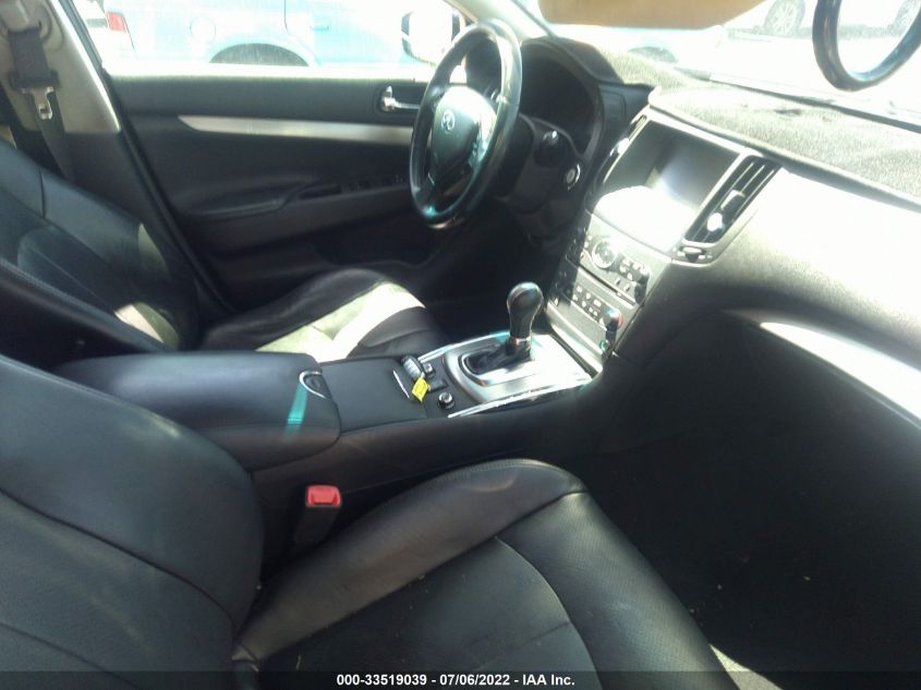 2013 INFINITI G37 SEDAN X JN1CV6AR3DM760536