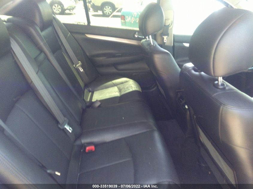 2013 INFINITI G37 SEDAN X JN1CV6AR3DM760536