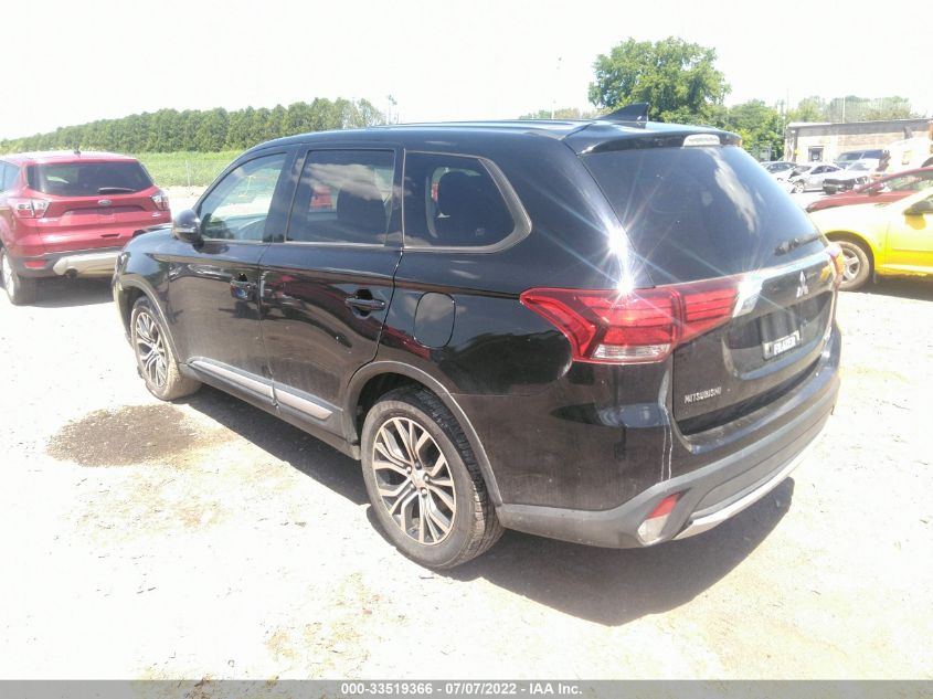 2017 MITSUBISHI OUTLANDER SE JA4AZ3A37HZ058368