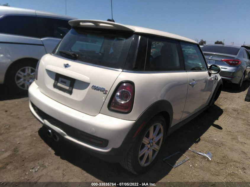 2013 MINI COOPER HARDTOP S WMWSV3C52DT393326